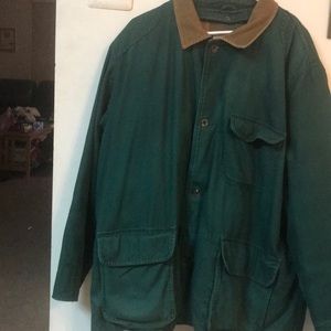 Vintage Eddie Bauer Green Field Barn Coat